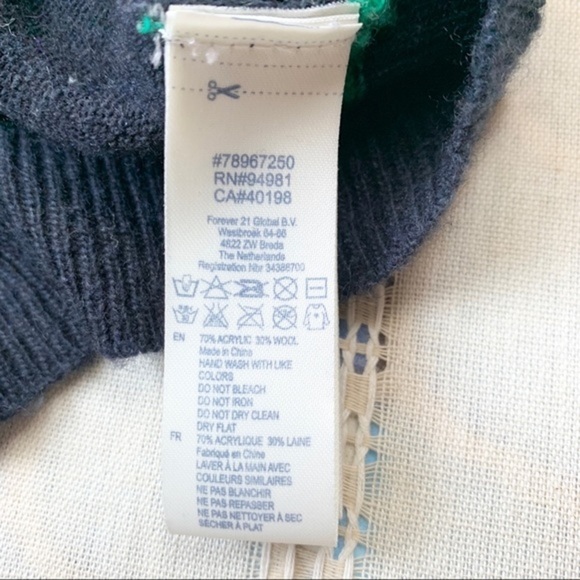 Wool Blend Eclectic Grandpa Striped Button Down Cropped Cardigan Preppy Sweater - Picture 10 of 14